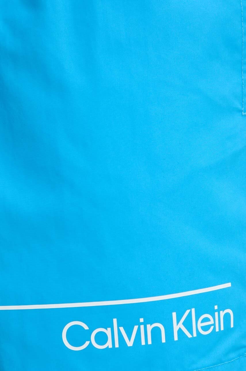 Σορτς κολύμβησης Calvin Klein χρώμα: τιρκουάζ