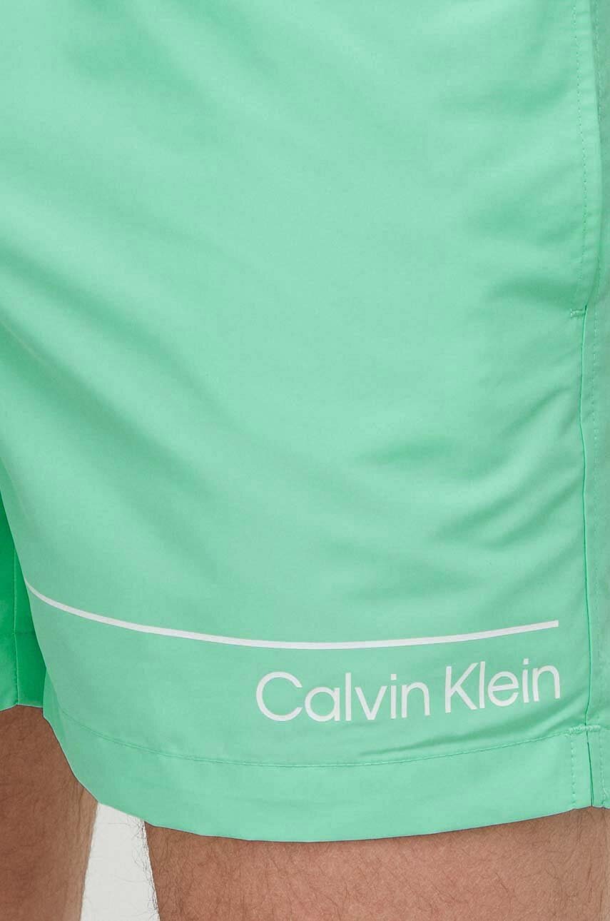 Σορτς κολύμβησης Calvin Klein χρώμα: πράσινο