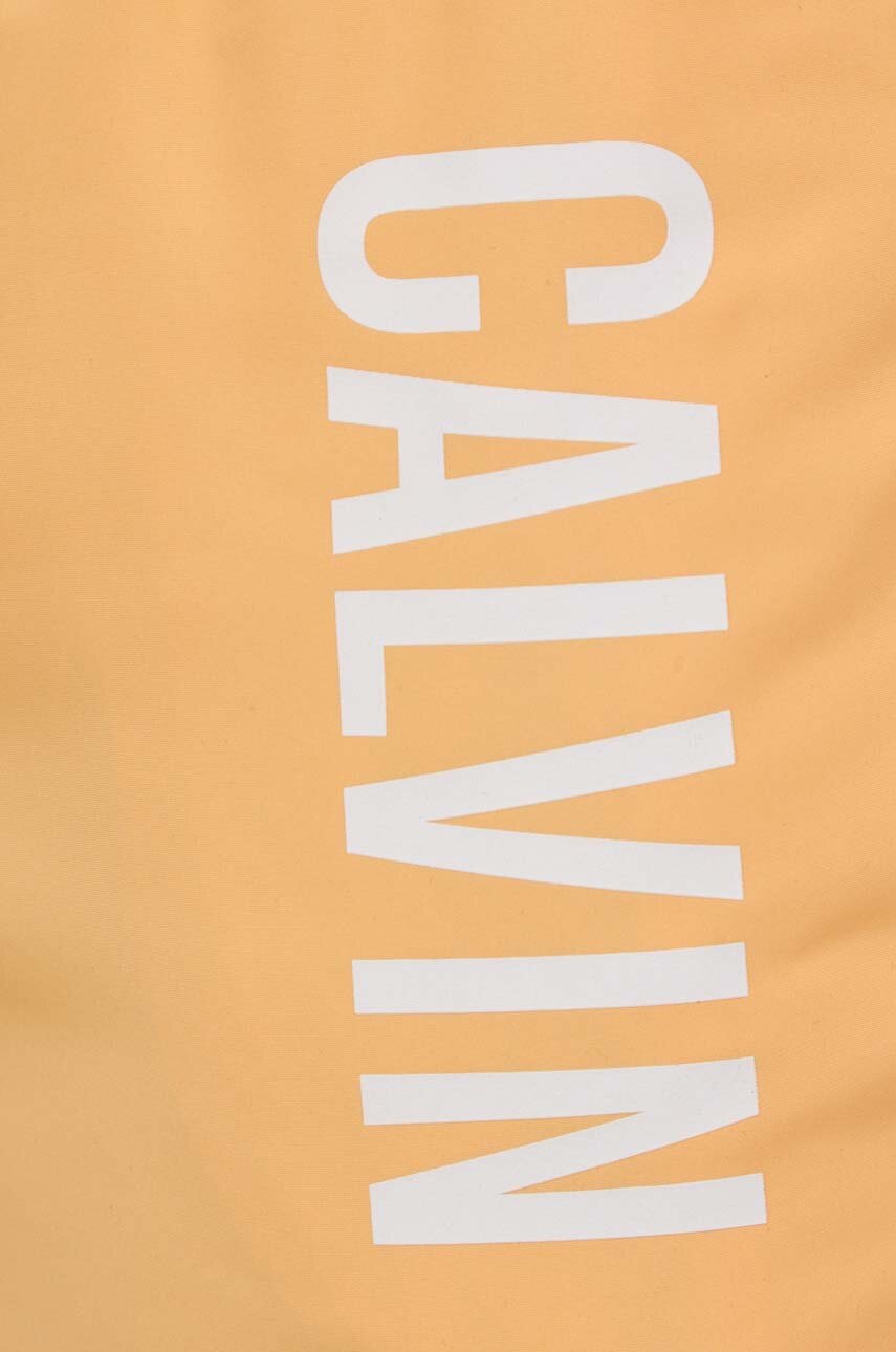 Μαγιό Calvin Klein χρώμα: πορτοκαλί φωτογραφία