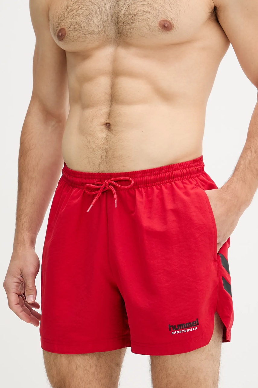 Купальные шорты Hummel hmlNED SWIM SHORTS цвет красный 227641