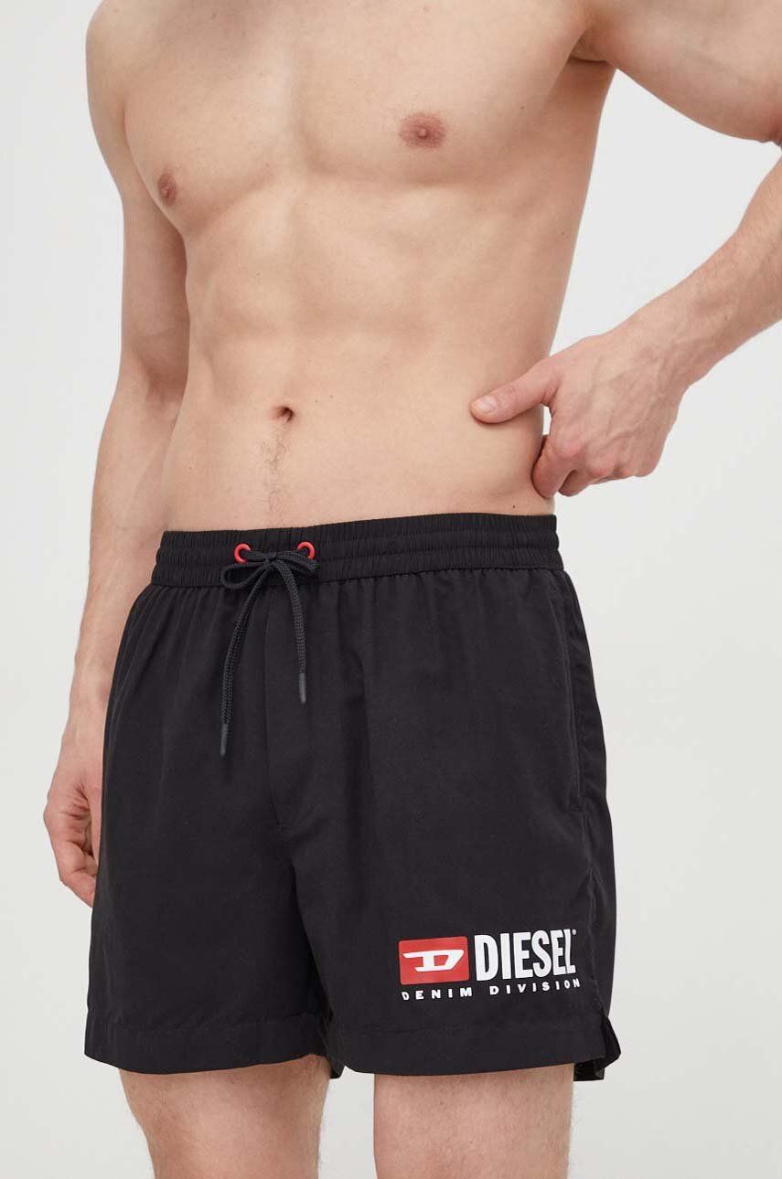 Diesel pantaloni scurți de baie culoarea negru A13161.0INAC