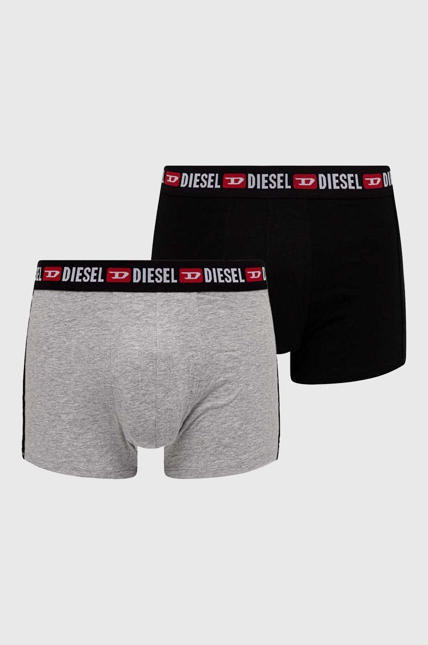 Diesel boxeri 2-pack barbati, culoarea negru