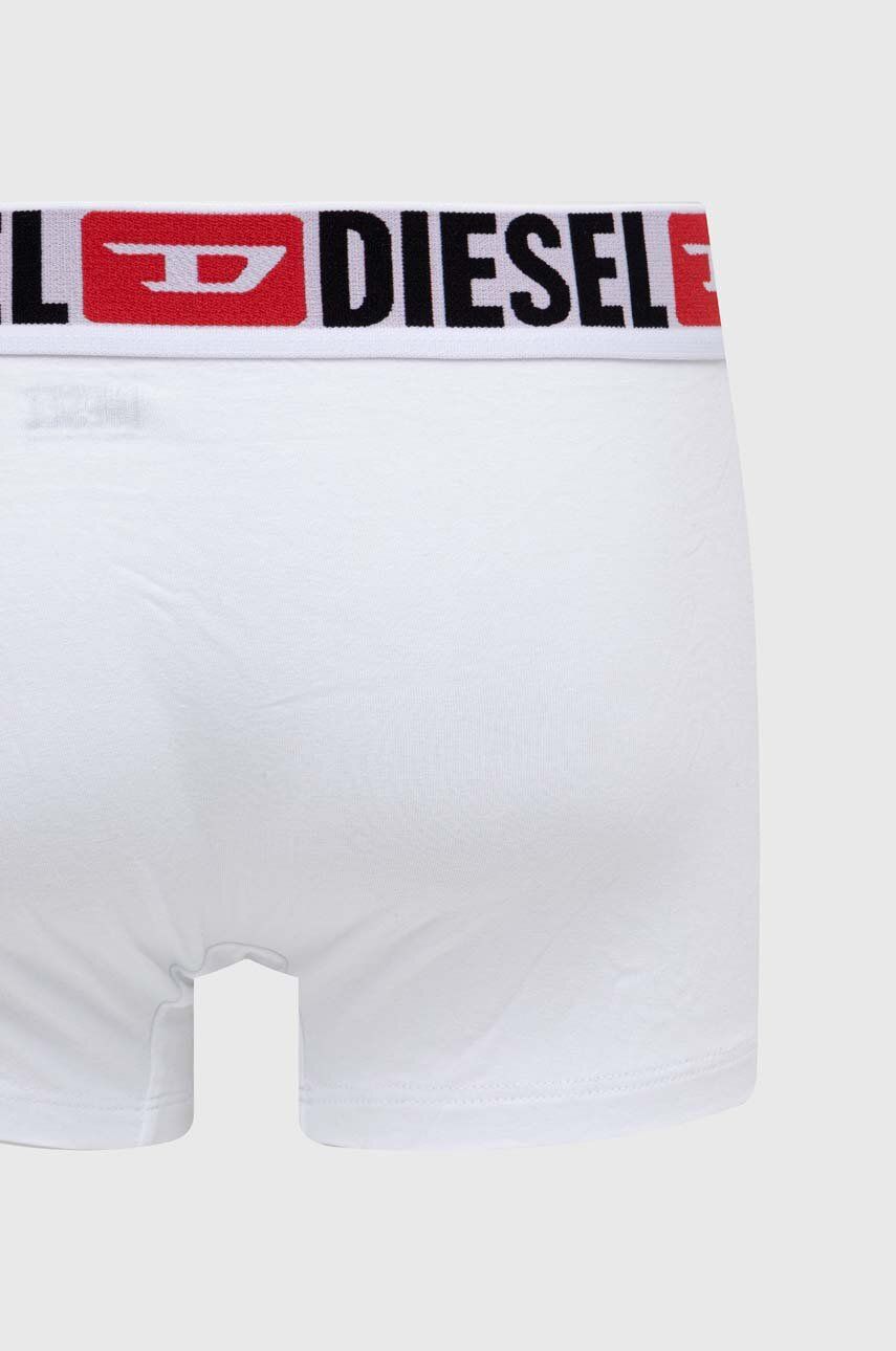 Diesel Boxeri 3-pack Barbati, Culoarea Alb