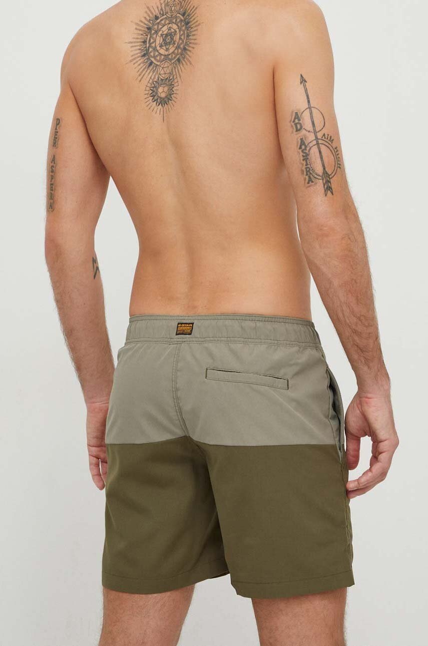 Μαγιό G-Star Raw χρώμα: πράσινο