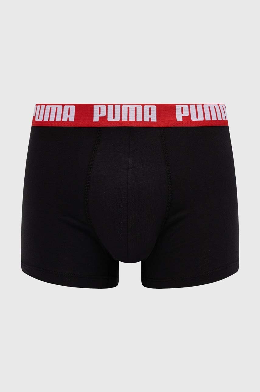 Puma priliehavé boxerky pánske bavlnené s elastanom Everyday Basic 2-pak