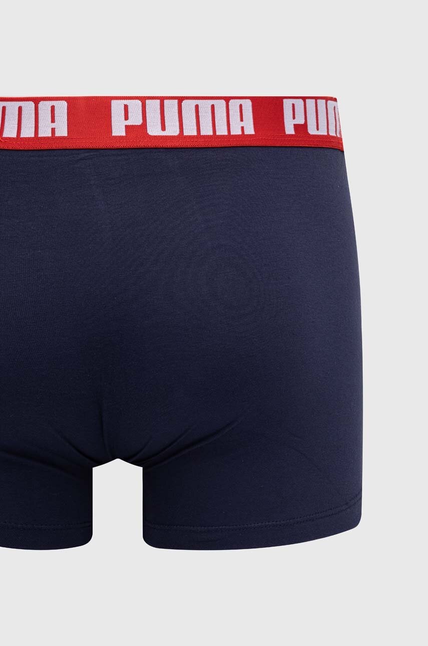 Puma priliehavé boxerky pánske bavlnené s elastanom Everyday Basic 2-pak