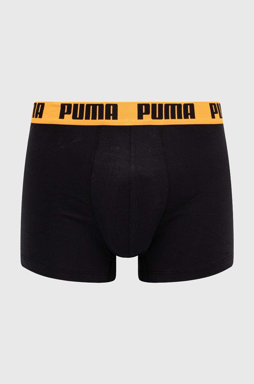 Puma priliehavé boxerky pánske bavlnené s elastanom Everyday Basic 2-pak
