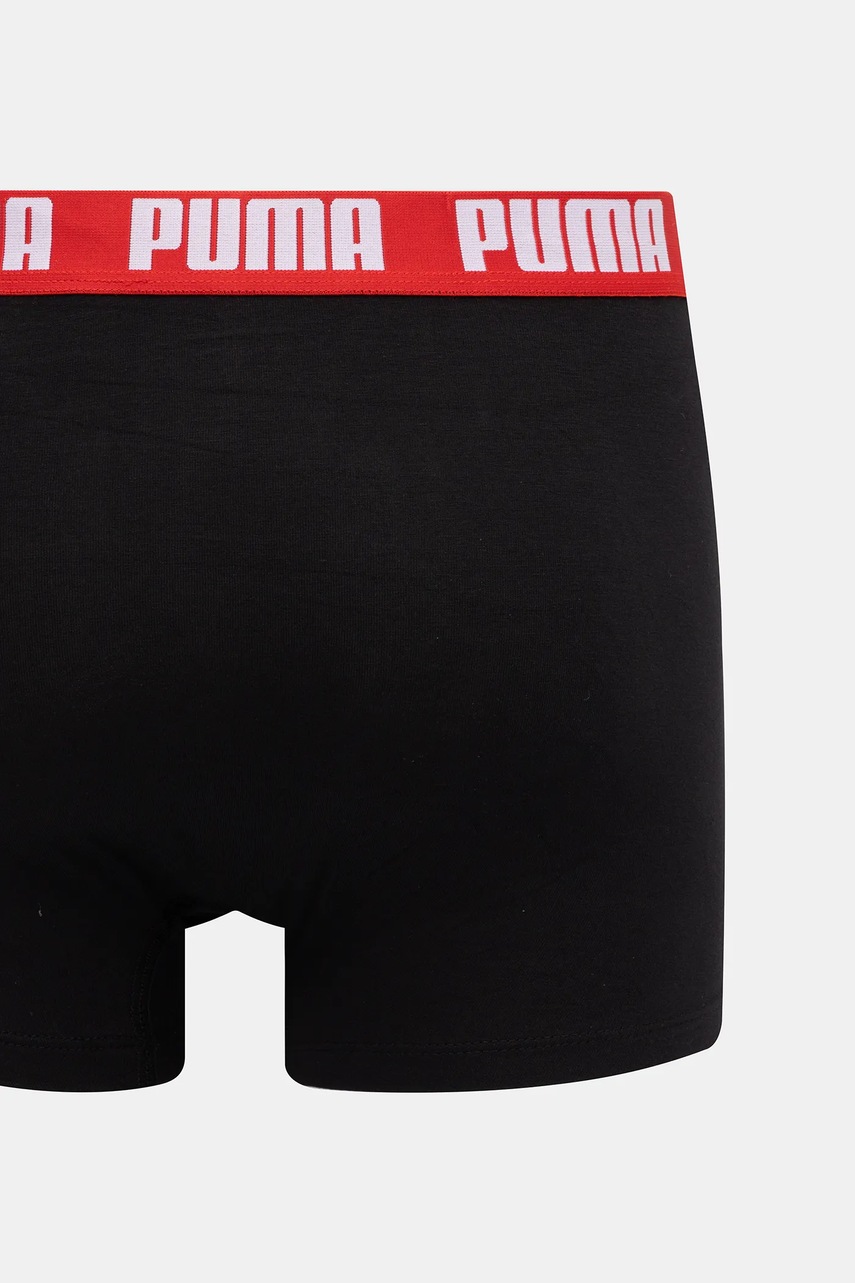Puma priliehavé boxerky pánske bavlnené s elastanom Everyday Basic 2-pak