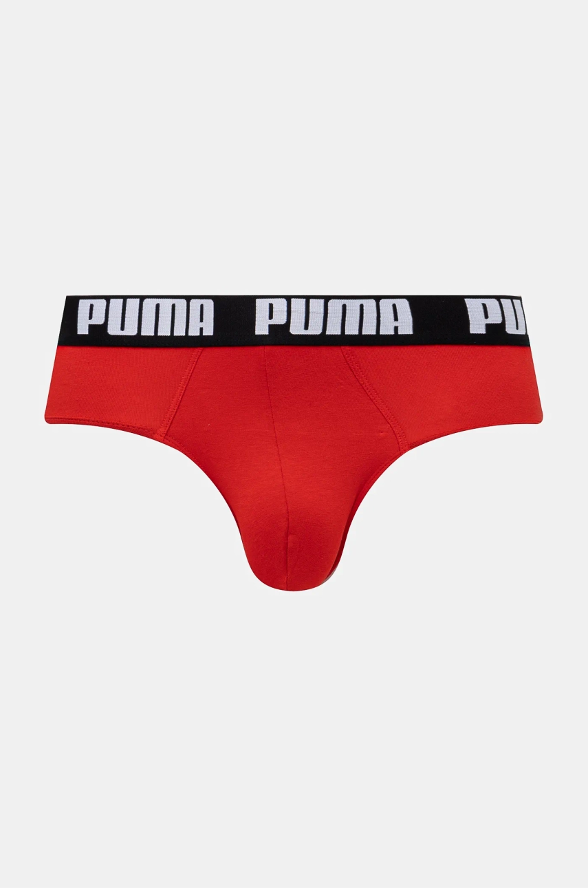 Slip Gaćice Puma 2-pack Za Muškarce, Boja: Crvena, 938322