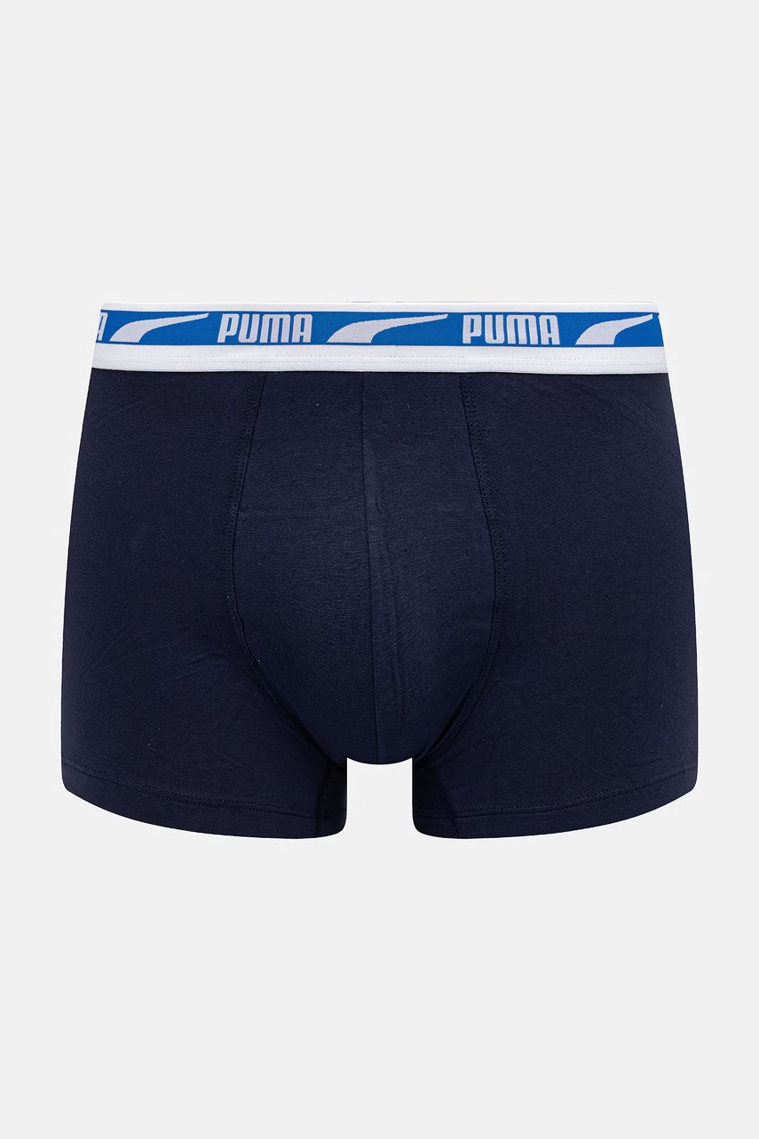 Puma boxerky pánske bavlnené s elastanom Everyday Logo 2-pak