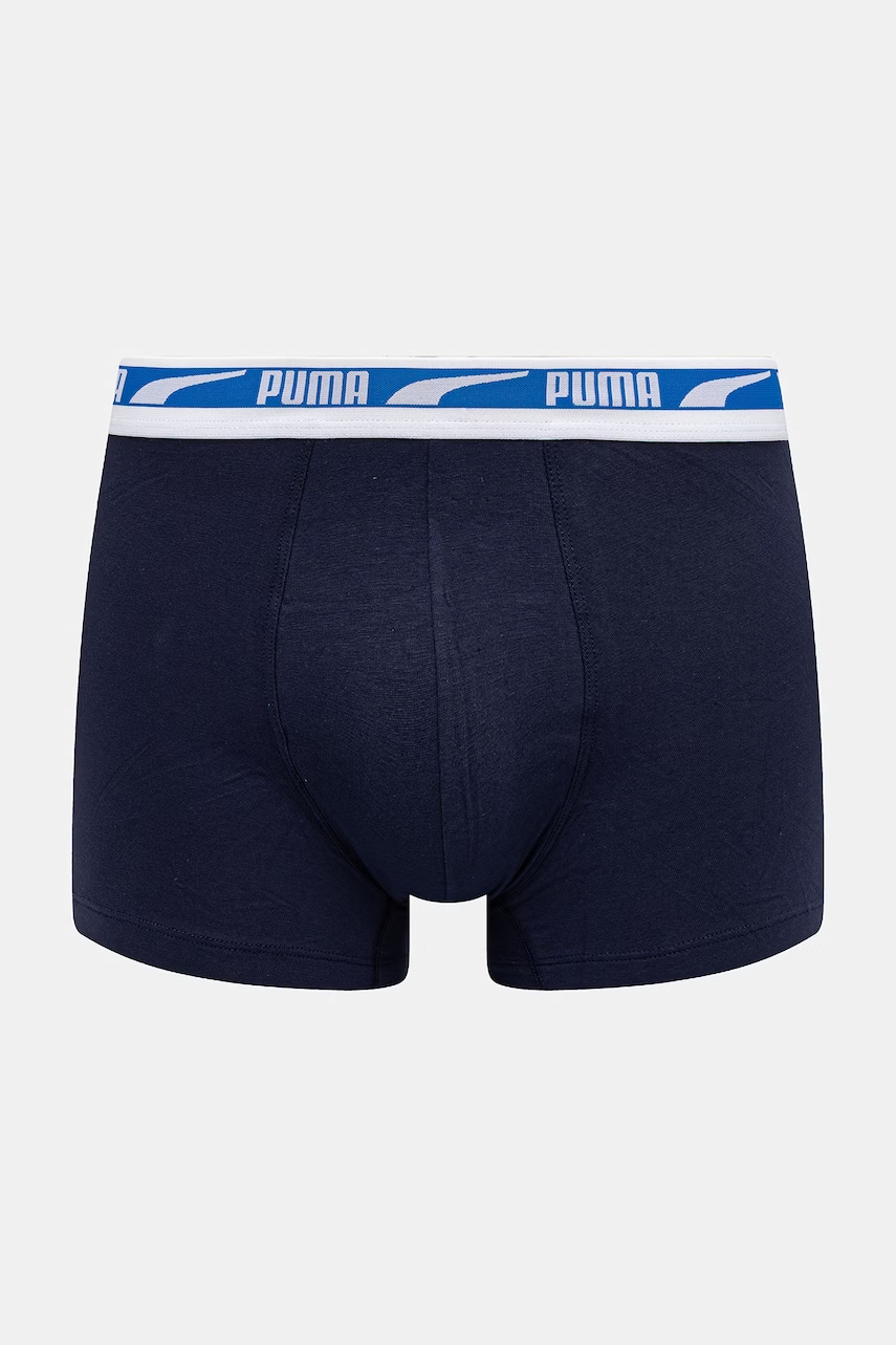 Puma boxerky pánske bavlnené s elastanom Everyday Logo 2-pak