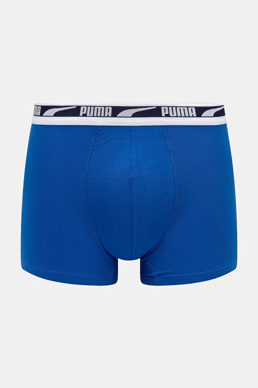 Puma boxerky pánske bavlnené s elastanom Everyday Logo 2-pak