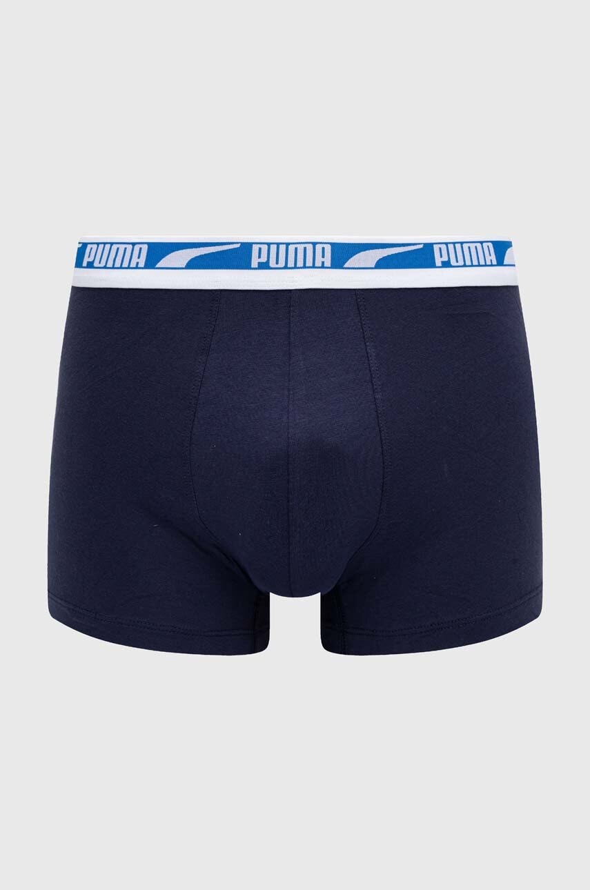 Puma boxerky pánske bavlnené s elastanom Everyday Logo 2-pak