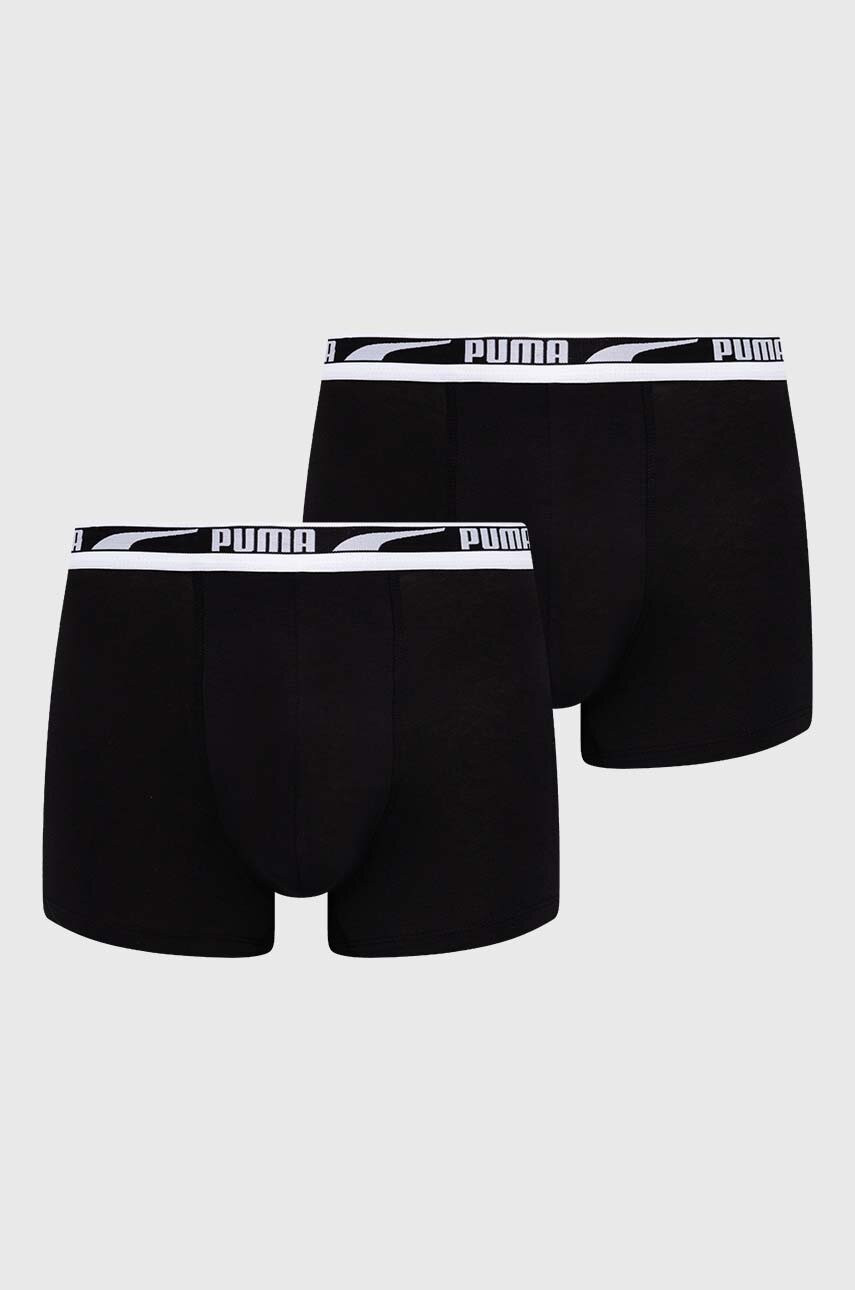 Puma boxeri 2-pack barbati, culoarea negru, 938325