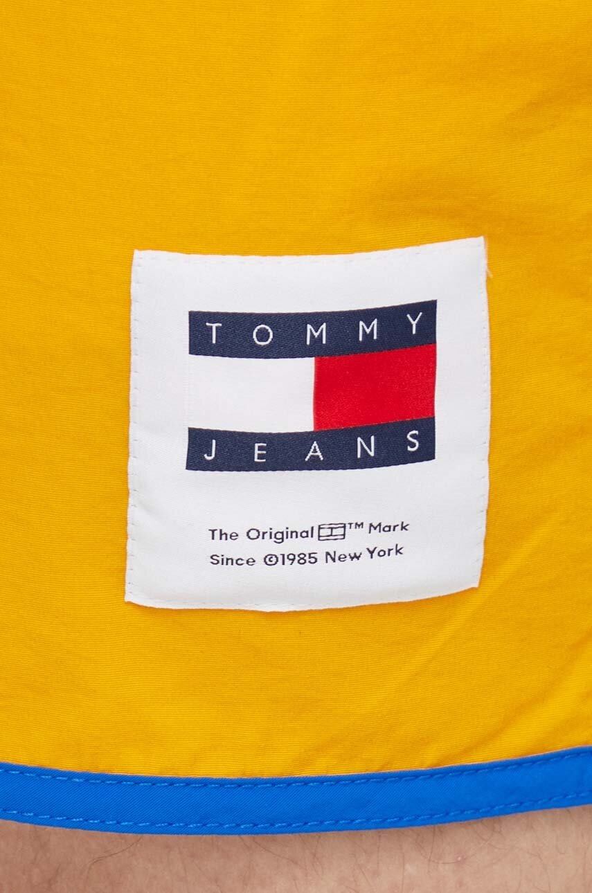 Σορτς κολύμβησης Tommy Jeans χρώμα: πορτοκαλί