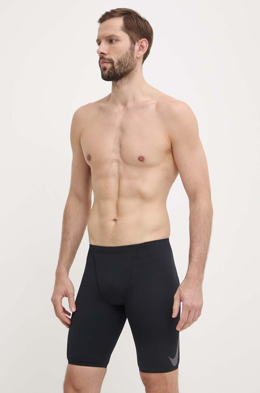 Nike costum de baie Hydrastrong Multi culoarea negru