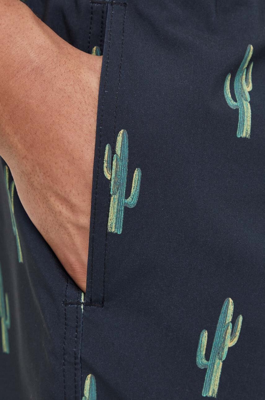 Σορτς κολύμβησης Hollister Co. χρώμα: μαύρο