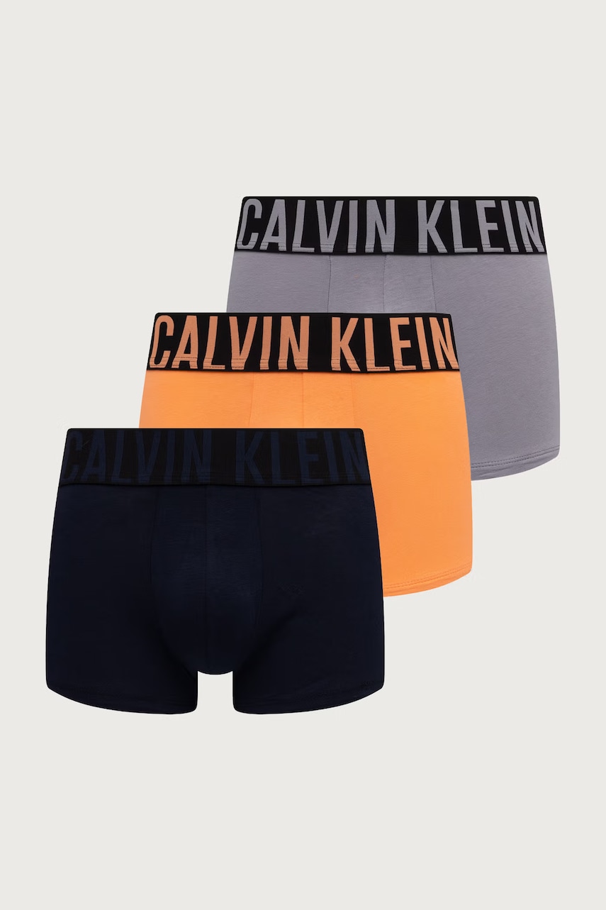 Calvin Klein Underwear boxerky pánske bavlnené s elastanom 3-pak