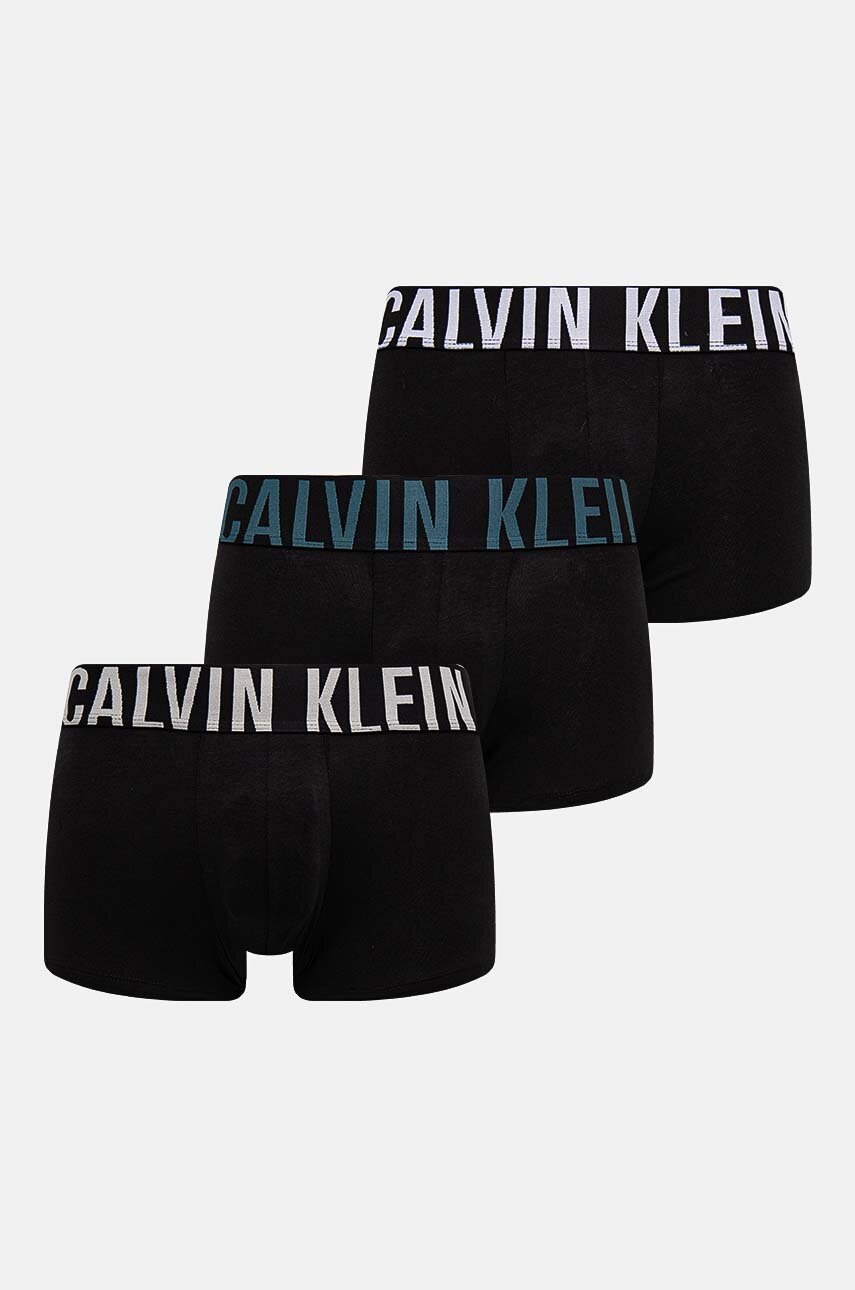 

Боксерки Calvin Klein Underwear (3 броя) в черно 000NB3608A, Черен