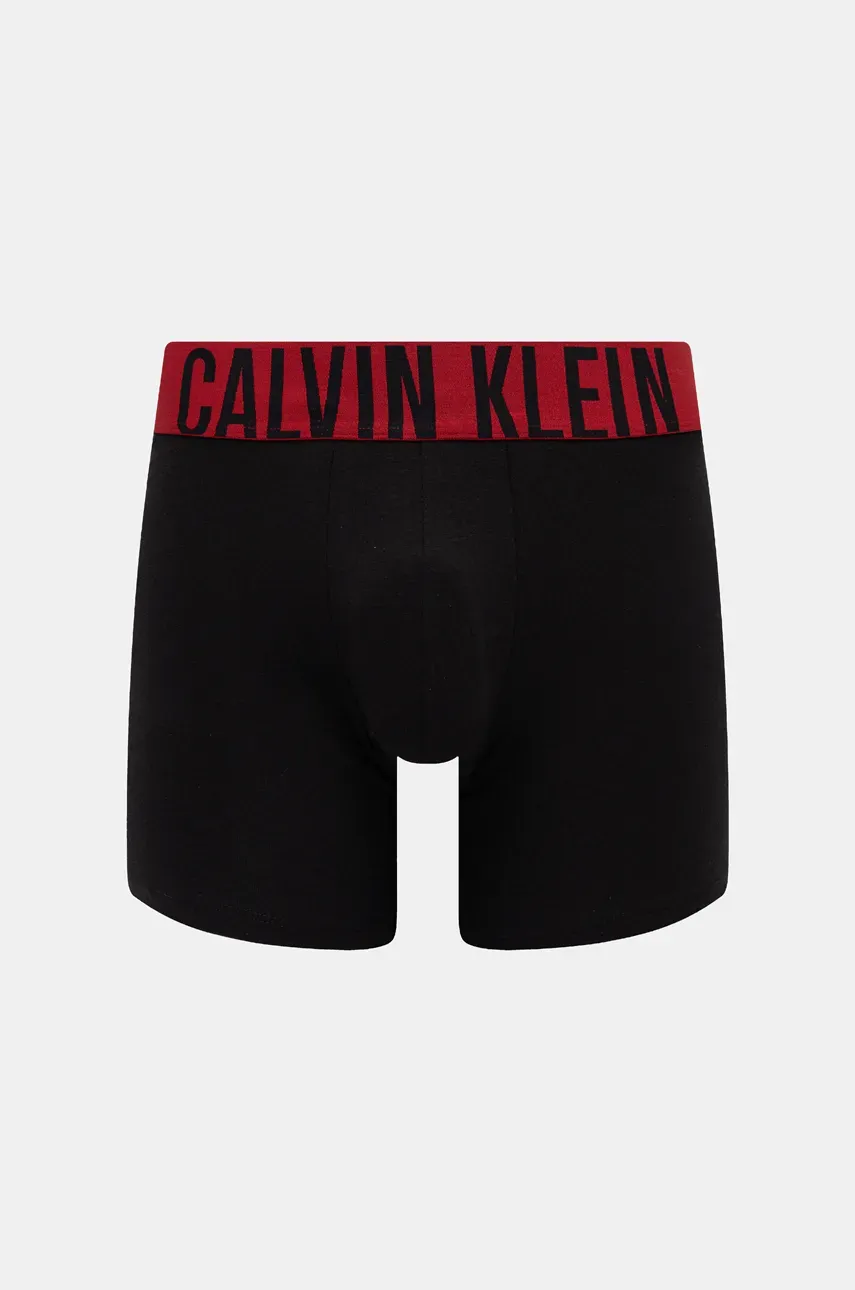 Boksarice Calvin Klein Underwear 3-pack Moške, črna Barva, 000NB3609A