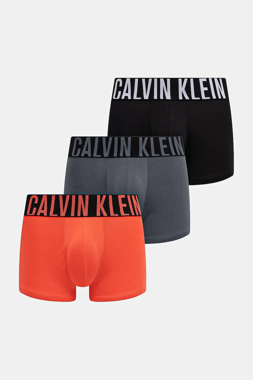 Levně Boxerky Calvin Klein Underwear 3-pack pánské, více barev, 000NB3775A