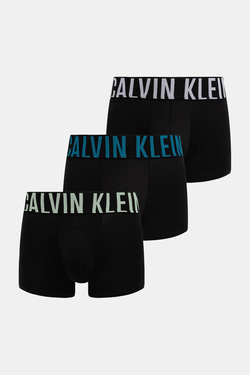 Levně Boxerky Calvin Klein Underwear 3-pack pánské, více barev, 000NB3775A