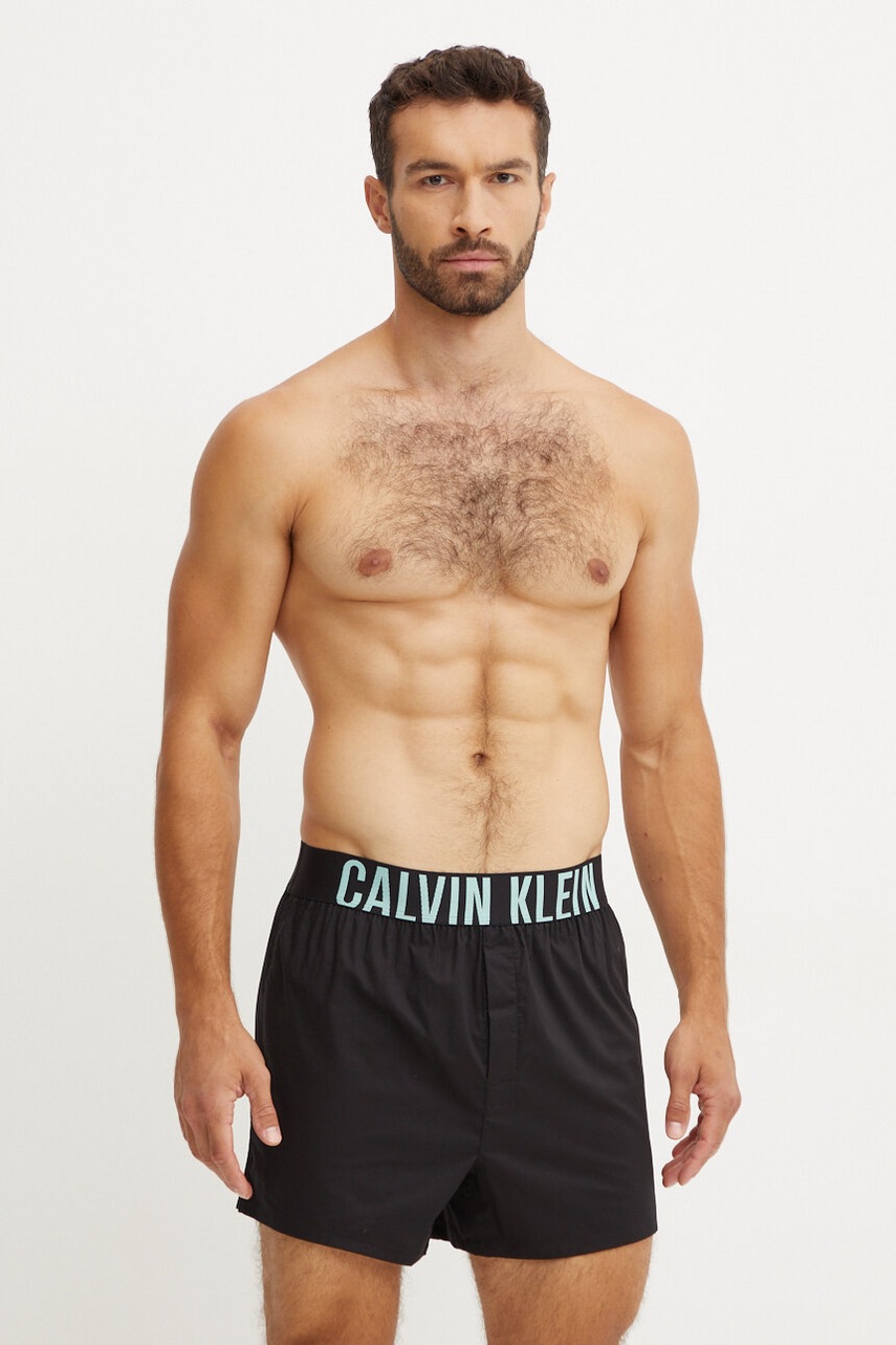 

Боксерки Calvin Klein Underwear (2 броя) в черно, Черен