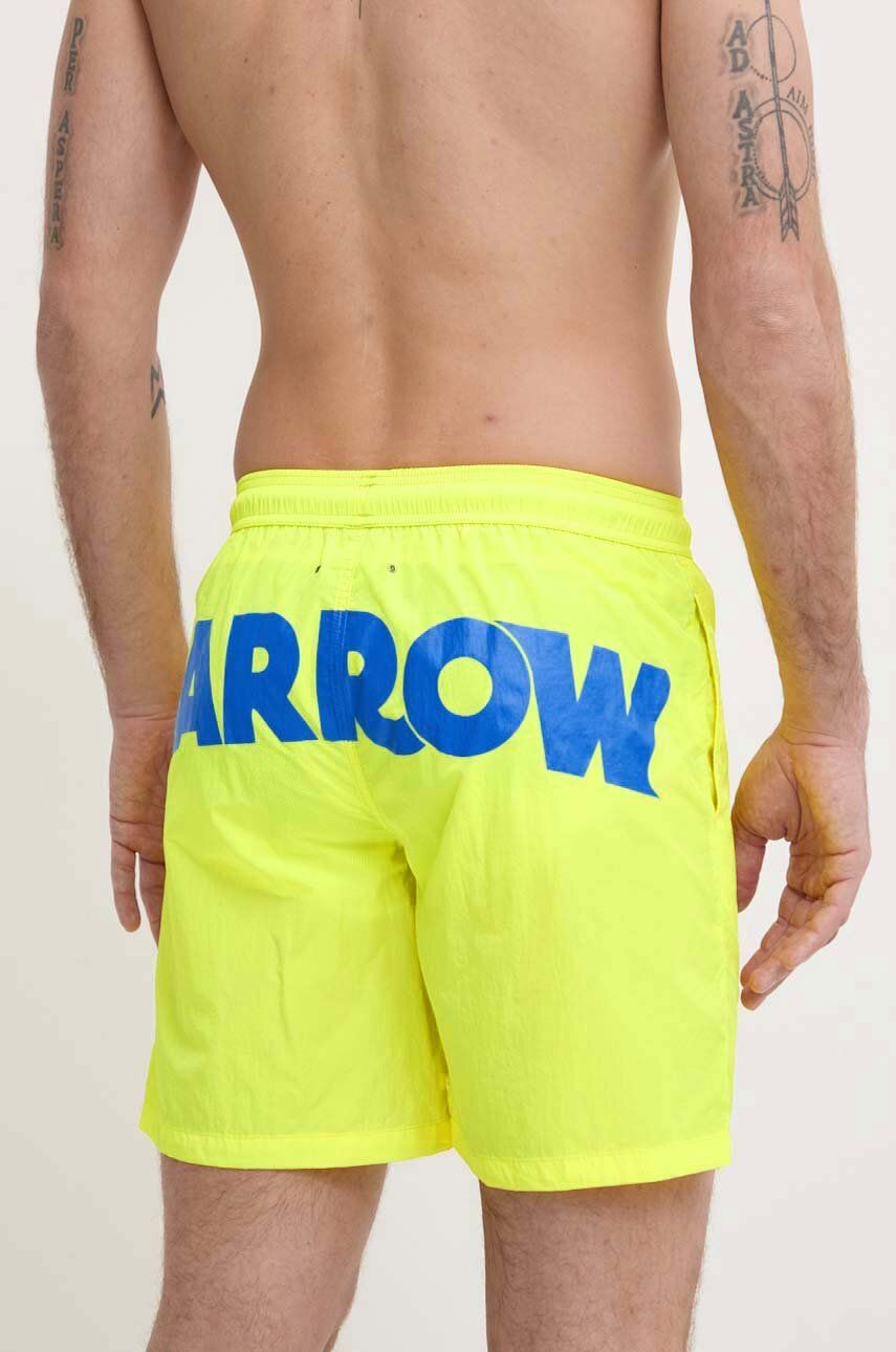 Σορτς κολύμβησης Barrow χρώμα: κίτρινο