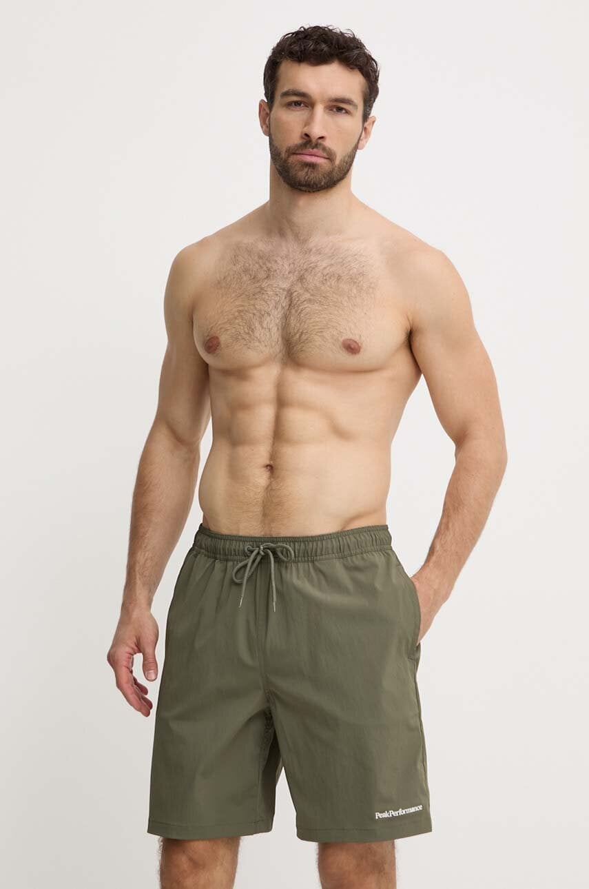 Peak Performance pantaloni scurti de baie Board culoarea verde Peak Performance pantaloni scurti de baie Board culoarea verde