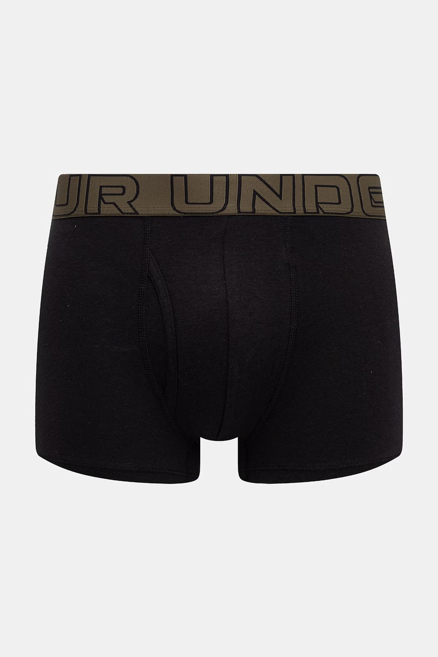 Under Armour Boxerky pánske 83 Perf Cotton 3in 3-pak