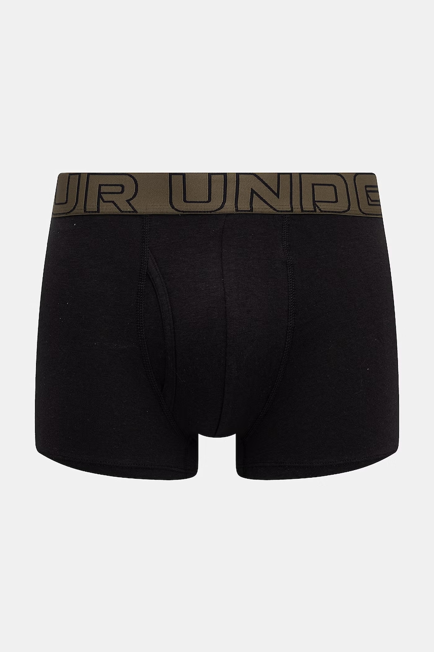 Under Armour Boxerky pánske 83 Perf Cotton 3in 3-pak