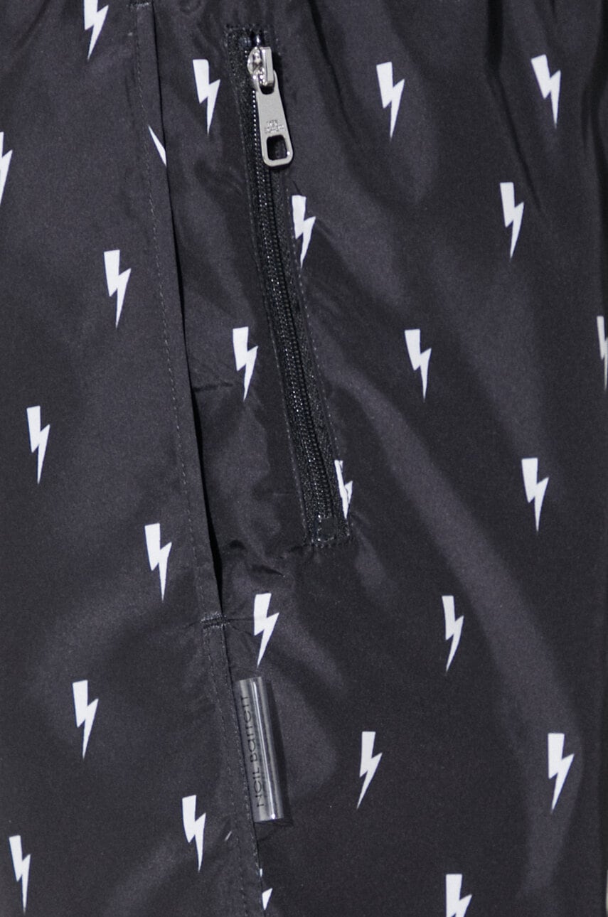 Plavkové šortky Neil Barrett All-Over Micro Bolts