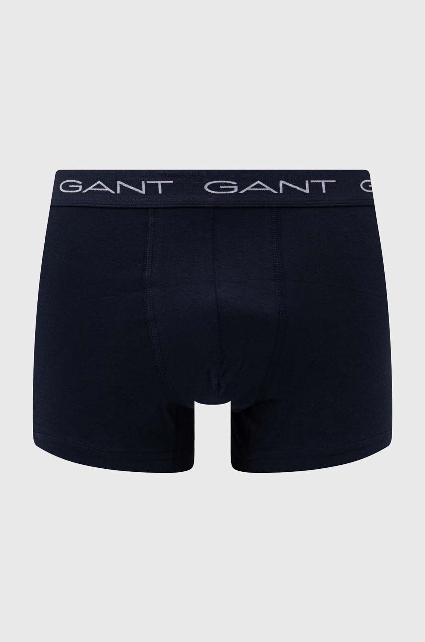 Boksarice Gant 3-pack Moške, Siva Barva, 900013003