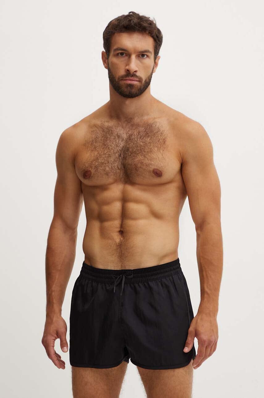 CDLP pantaloni scurti de baie culoarea negru, MSW003112101 CDLP pantaloni scurti de baie culoarea negru, MSW003112101