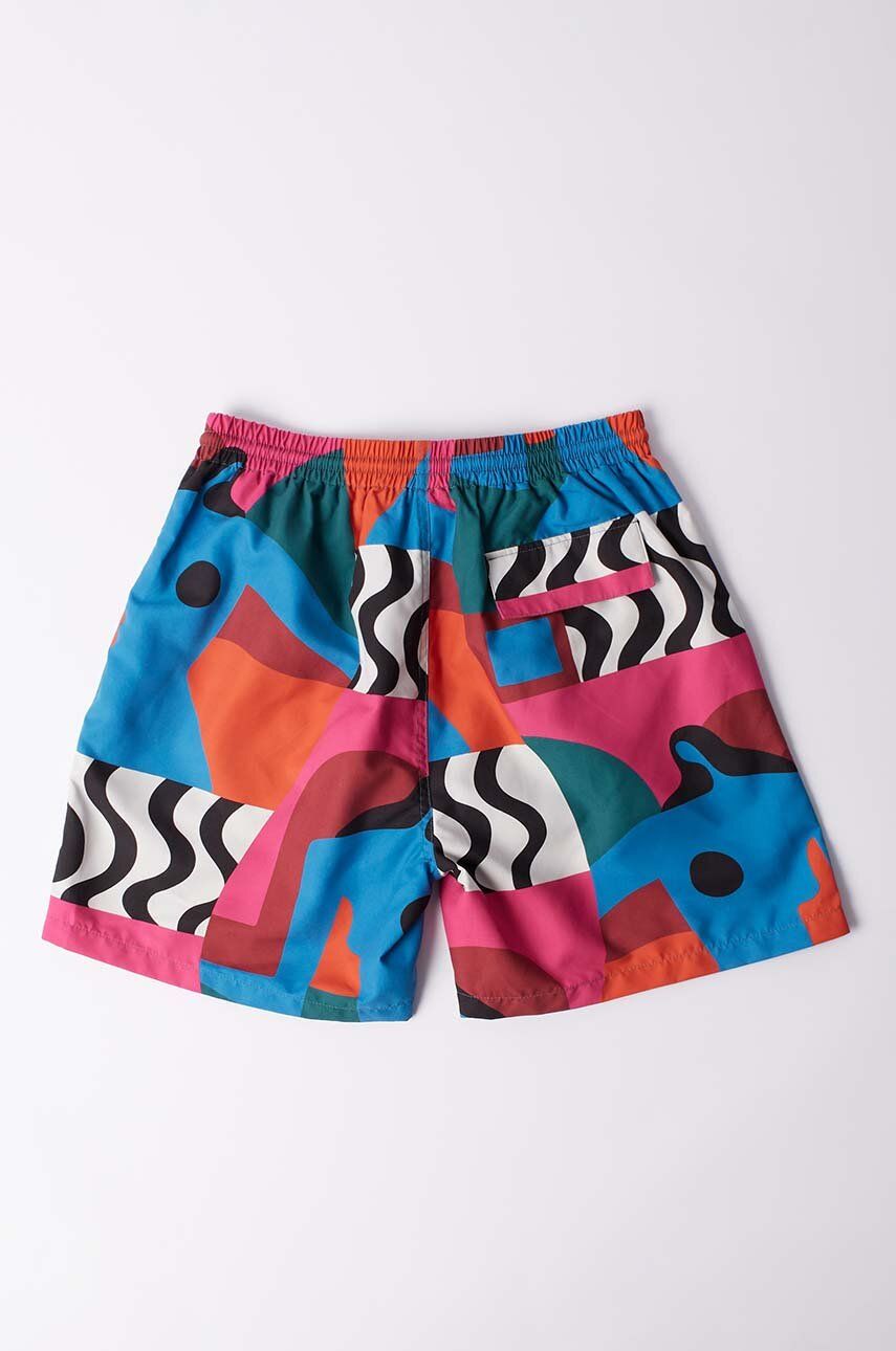 Σορτς κολύμβησης by Parra Distorted Water Swim Shorts 51435