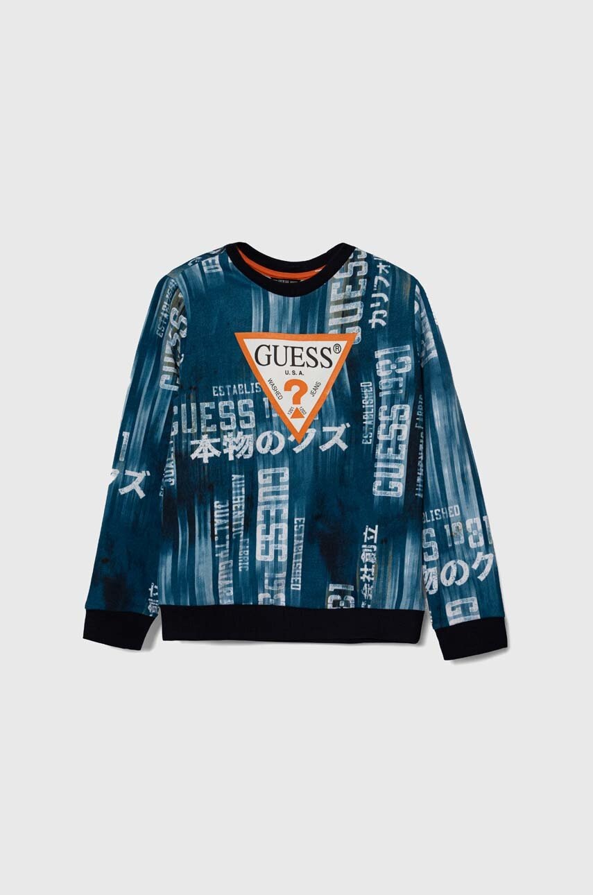 

Детская хлопковая кофта Guess узор