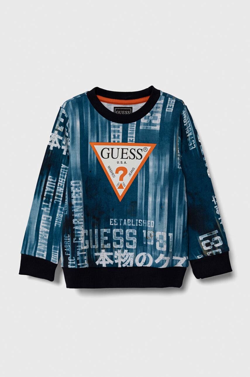 

Детская хлопковая кофта Guess узор