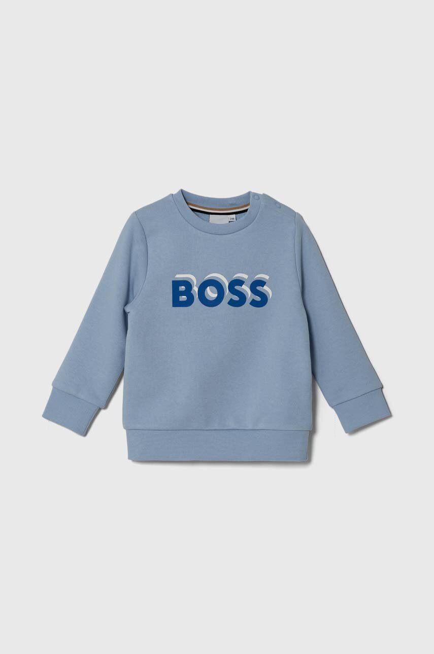 BOSS bluza bebe cu imprimeu