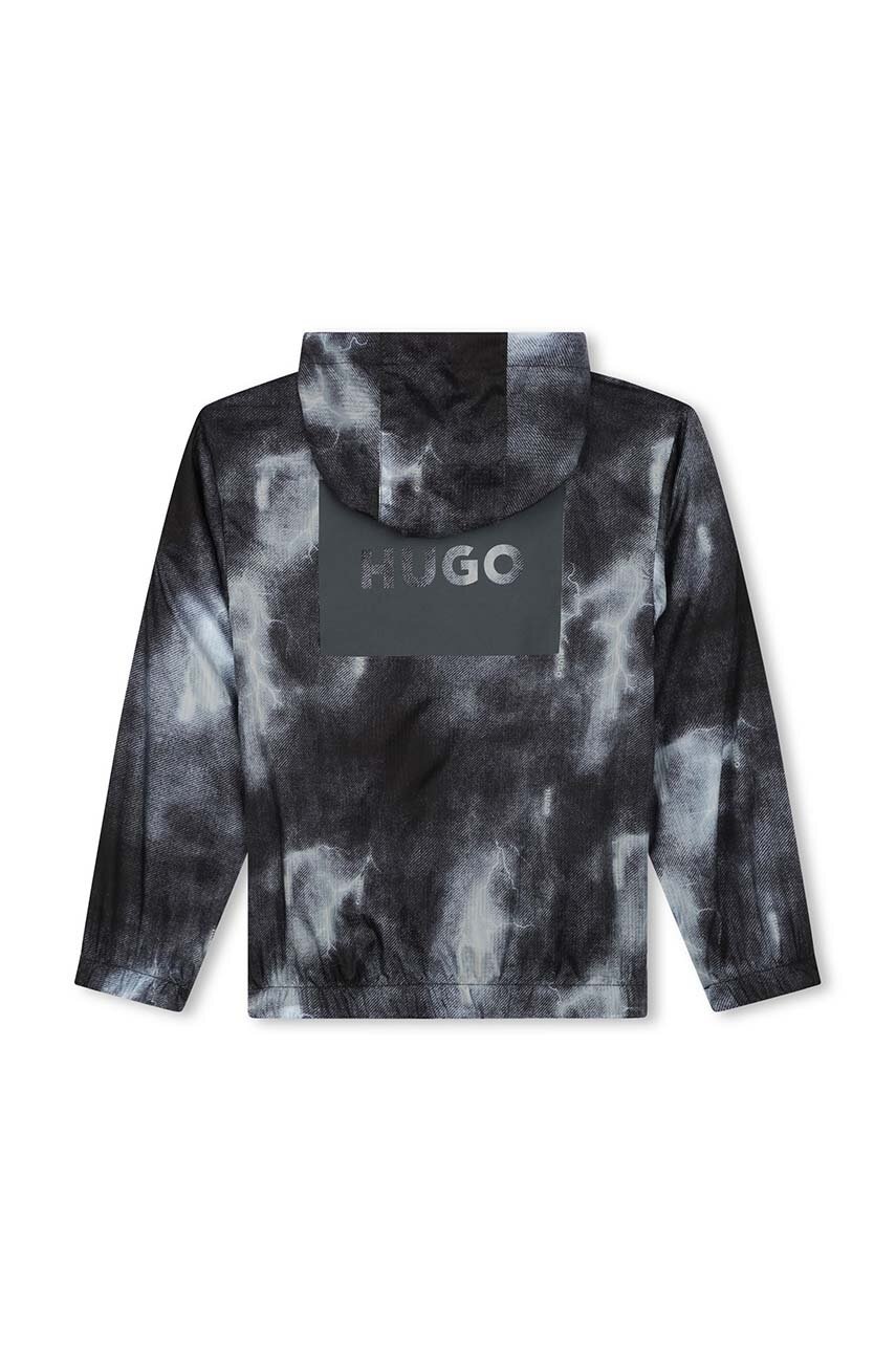 Детская куртка HUGO цвет серый