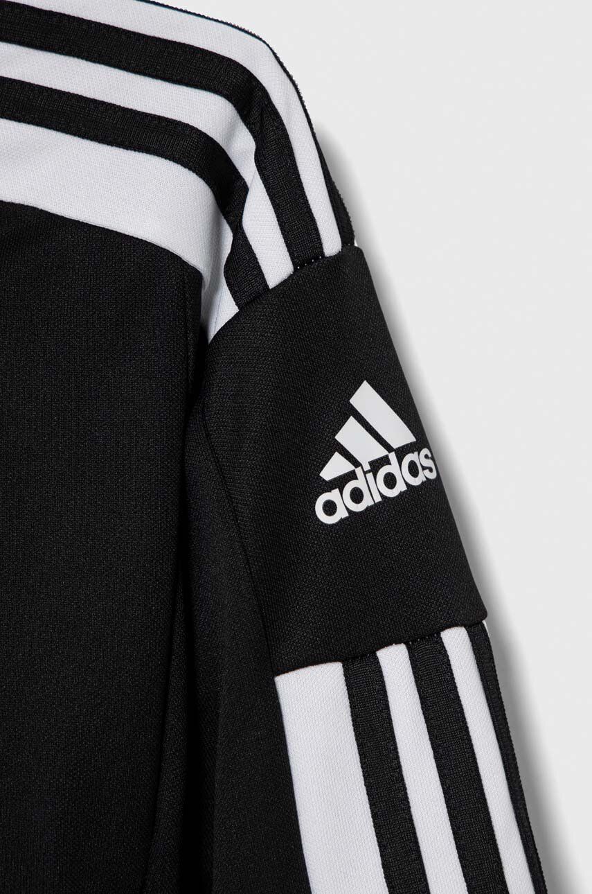 Dječja Dukserica Adidas Performance SQ21 TR JKT Y Boja: Crna, S Uzorkom