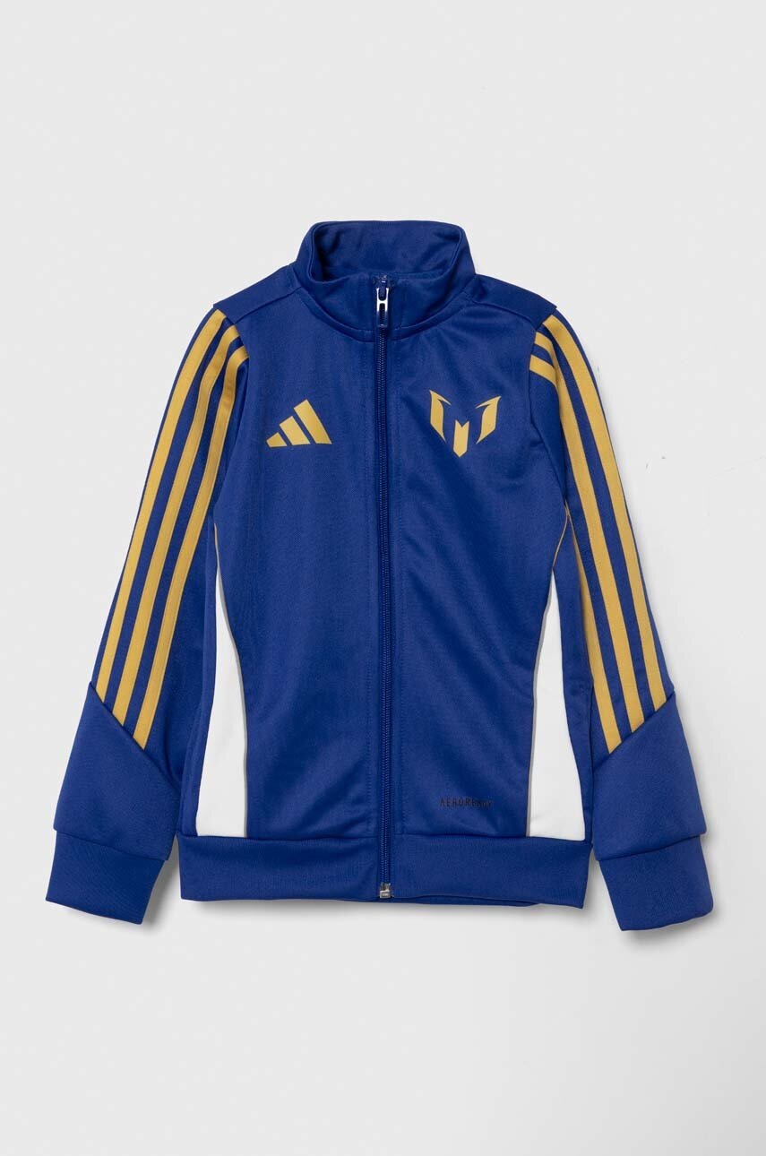 adidas Performance bluza copii MESSI JKT Y cu imprimeu