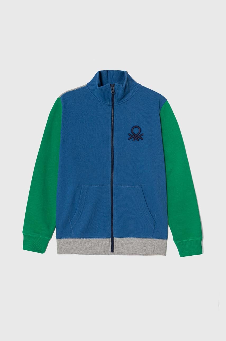 United Colors of Benetton hanorac de bumbac pentru copii cu imprimeu