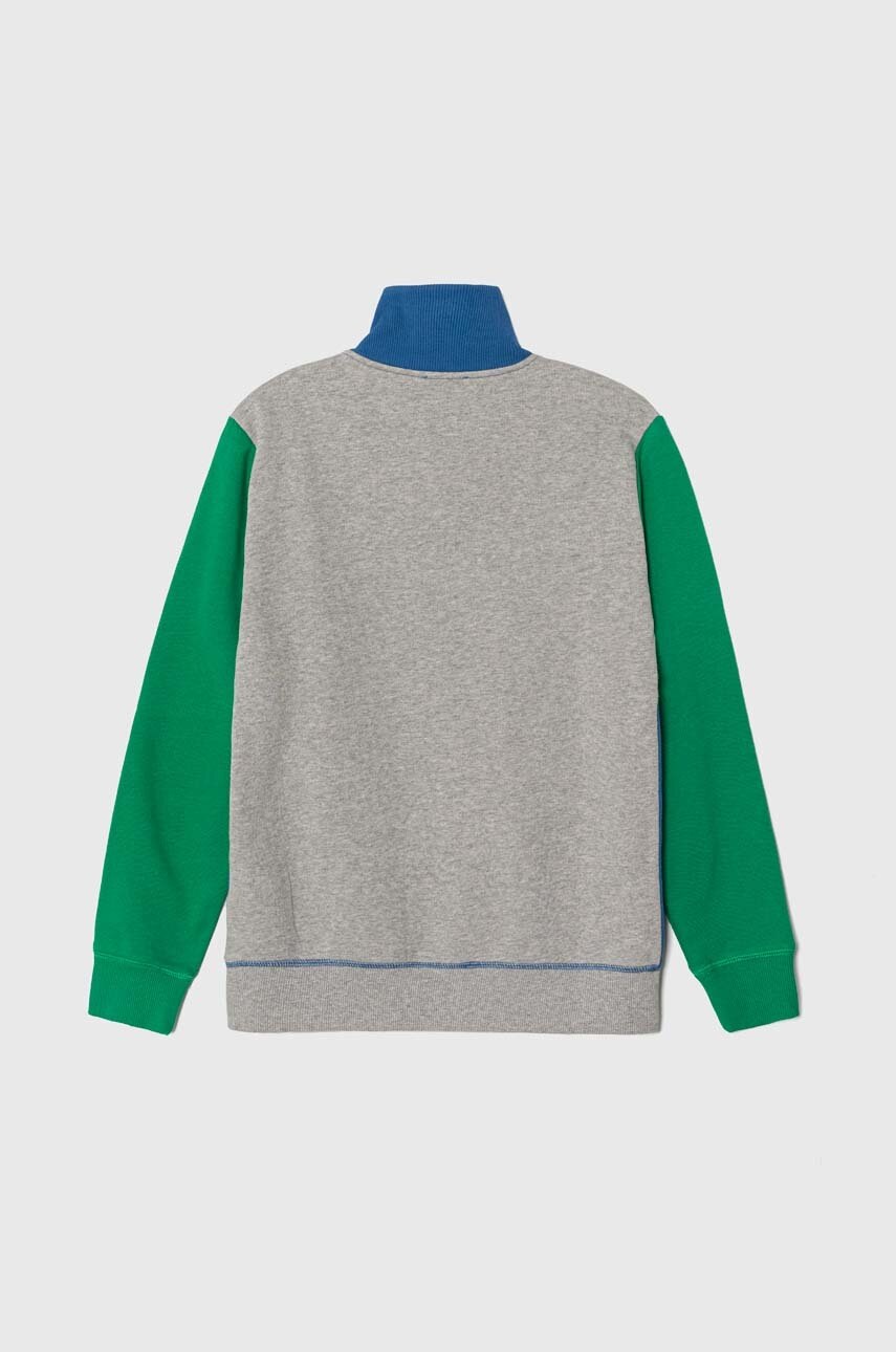 Детская хлопковая кофта United Colors of Benetton с аппликацией
