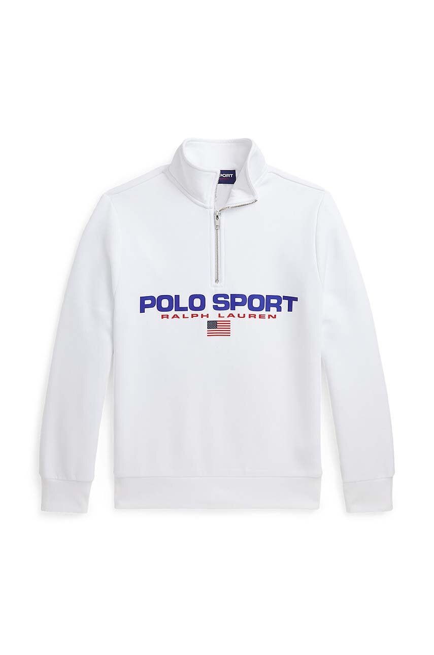 Детская кофта Polo Ralph Lauren цвет белый с принтом в Хмельницком Детская кофта Polo Ralph Lauren цвет белый с принтом в Хмельницком