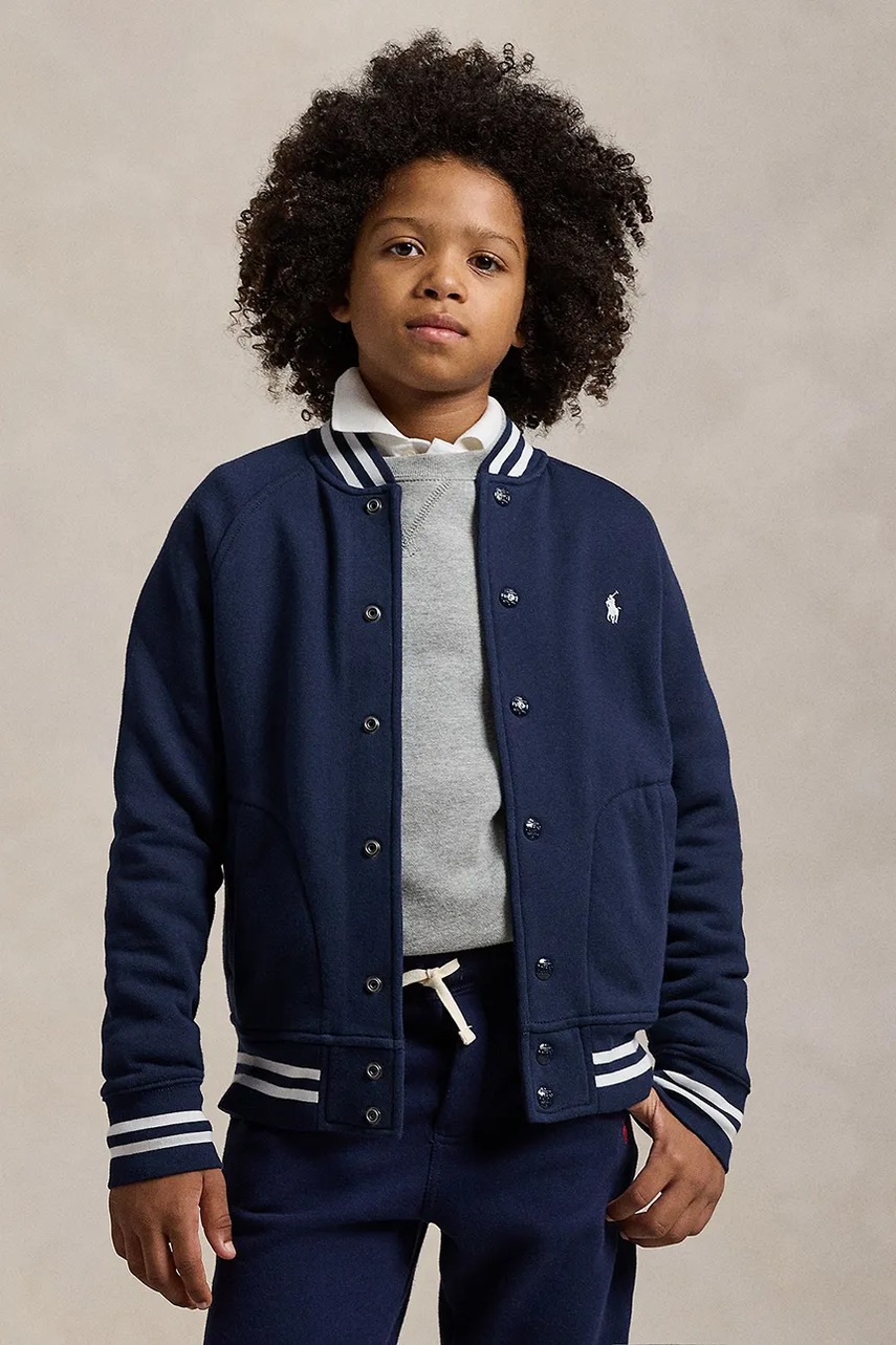 

Суичър Polo Ralph Lauren в тъмносиньо с изчистен дизайн 323932140004, Тъмносин
