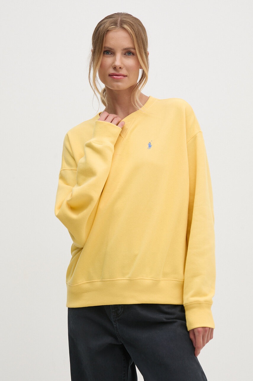 

Суичър Polo Ralph Lauren в синьо с апликация 211936820, Жълт