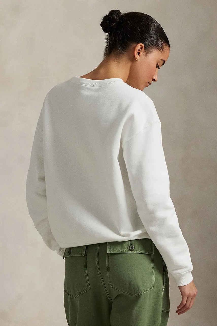 Кофта Polo Ralph Lauren цвет красный однотонная 211943006