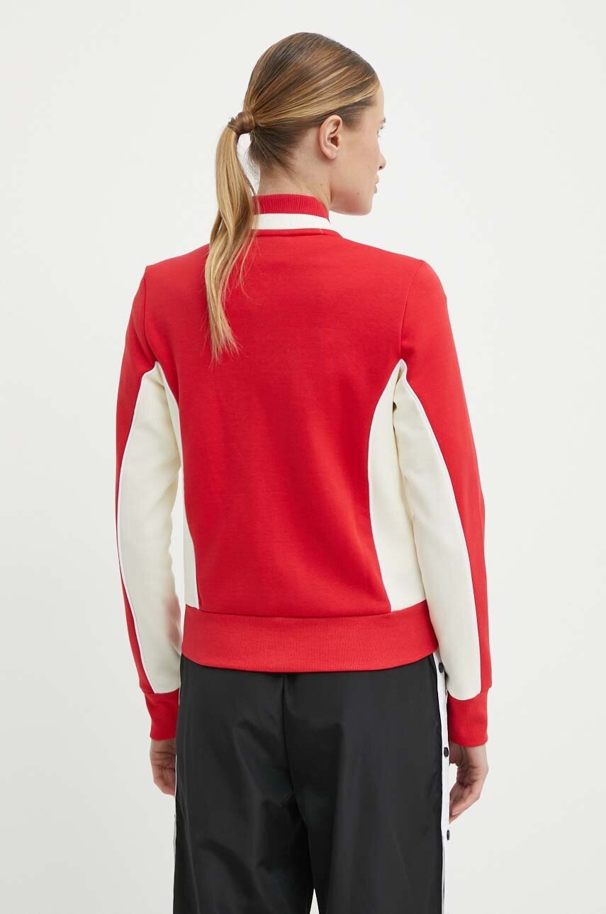 Μπλούζα Fila Laiben χρώμα: κόκκινο, FAW0741 φωτογραφία