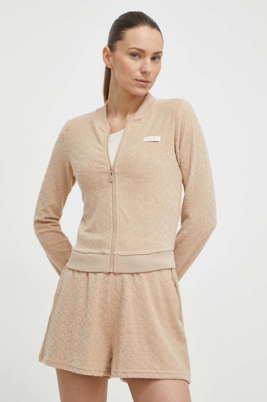 

Суичър Guess LOLA в бежово с изчистен дизайн V4GQ14 KC5W2, Бежов