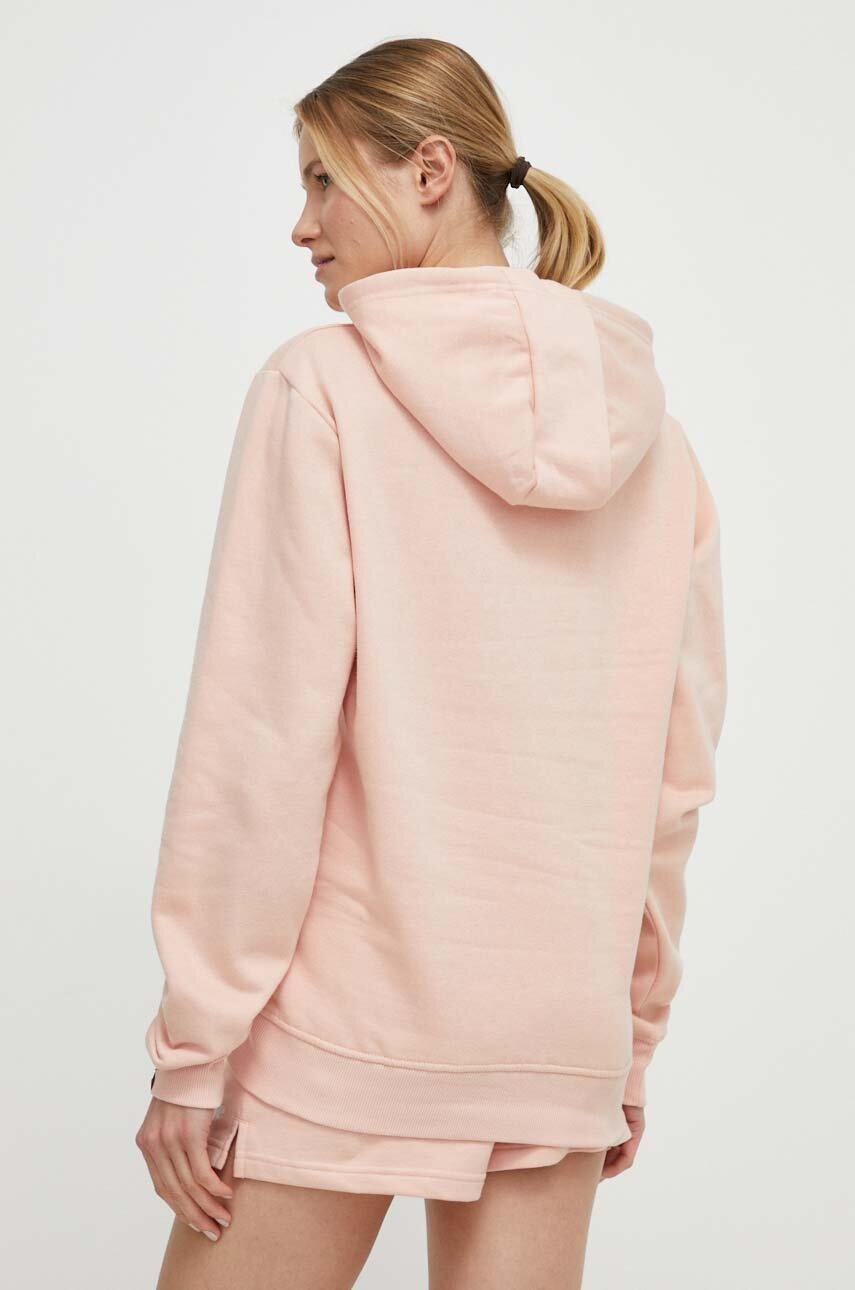 Μπλούζα Ellesse Lyara OH Hoody χρώμα: ροζ, με κουκούλα, SGP16455 φωτογραφία